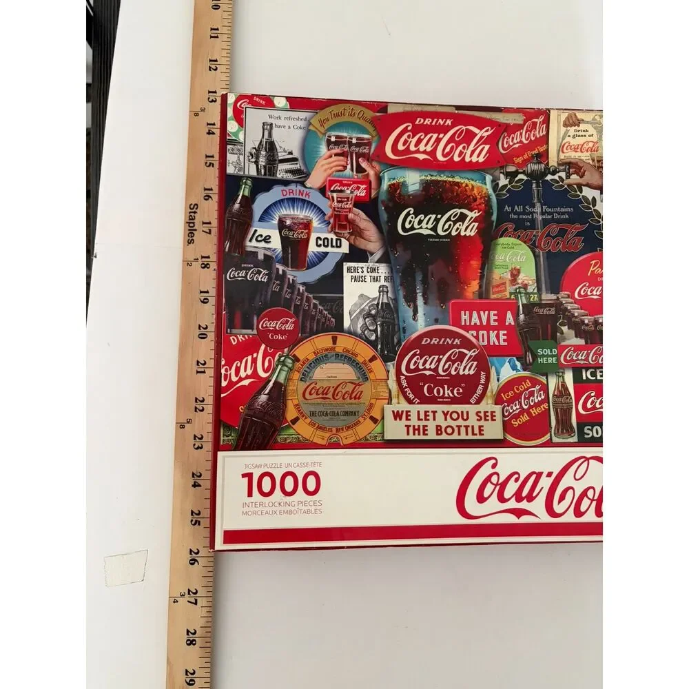 Springbok 1000 pc vtg coca cola puzzle
